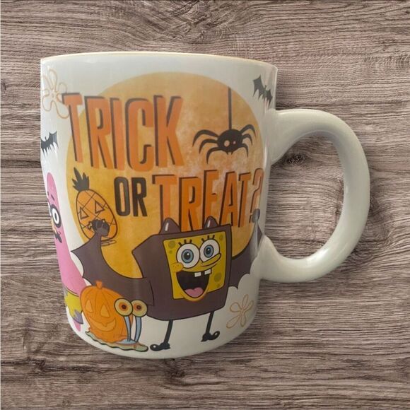Nickelodeon Spongebob Squarepants Trick Or Treat Coffee Mug Tea 20 oz. - Picture 5 of 9